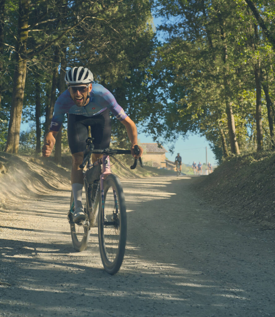 Martino Poccianti di Cicli Poccianti in azione
