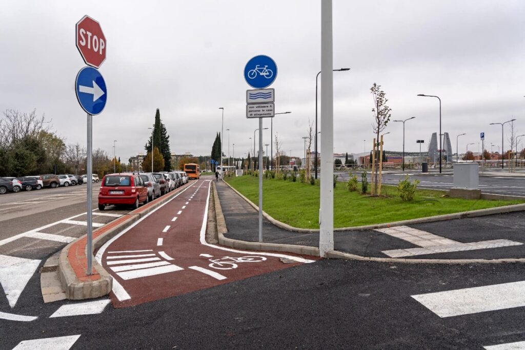 parcheggio scambiatore tramvia ponte a greve